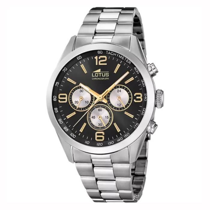 Montre lotus sales homme acier