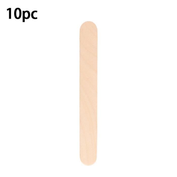 Bâtons De Cire En Bois - 400 Pièces Jetables - Pour épilation Sourcils, Lèvre, Menton - Applicateurs Hygiéniques