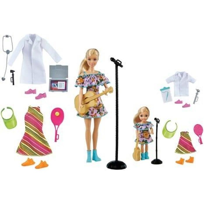 Barbie et chelsea metier clearance