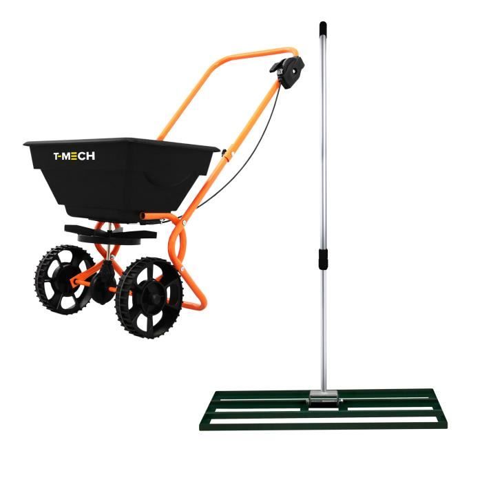 Épandeur Rotatif & Niveleur de Pelouse 100 cm - vue 3