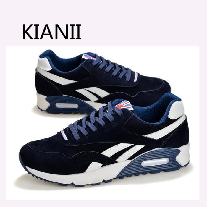 basket homme bleu