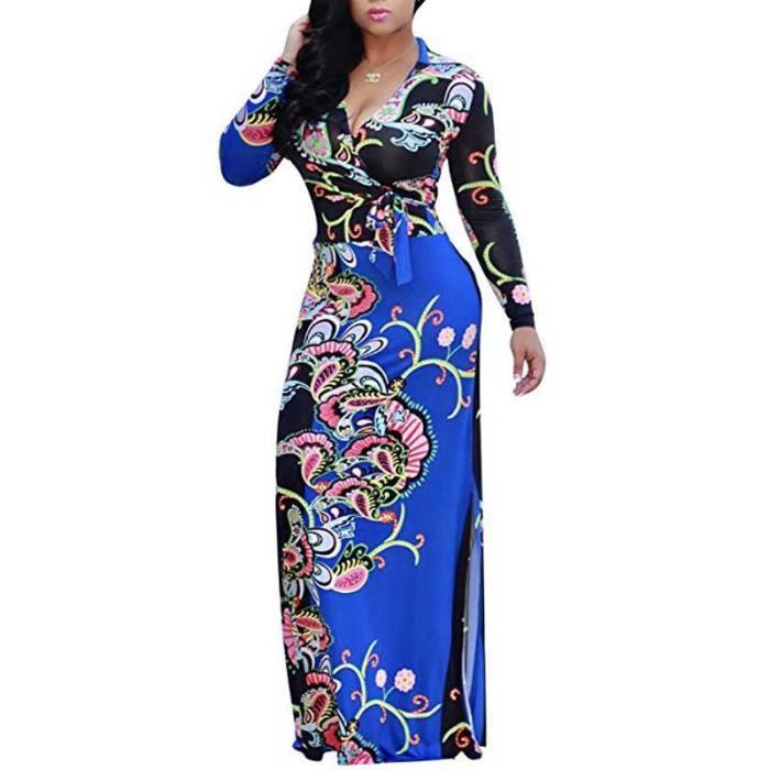 robe longue grande taille chic