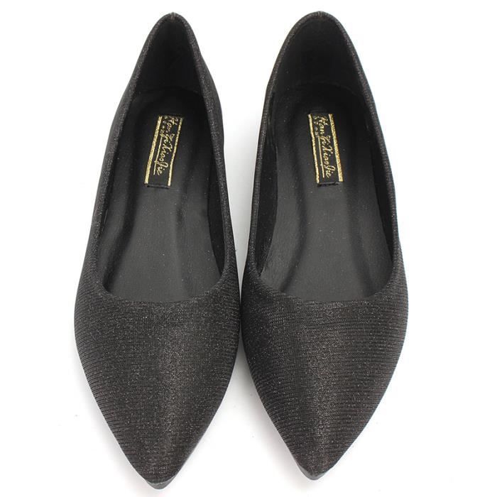 chaussures plates pointues