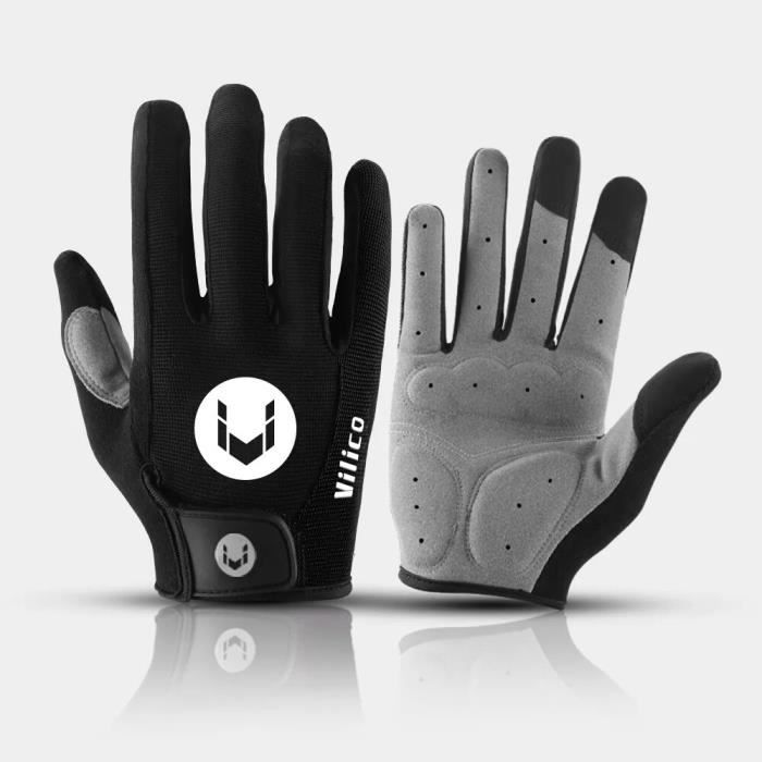 Arbot Windstopper Full Finger Men Women Cycling Gloves Screen Bike ...