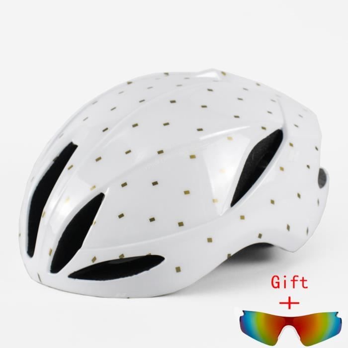Casque De Vélo Adulte Unisexe - Léger, Ventilation 21 Trous - Taille Réglable 57-62 Cm - Pour VTT, Route, Ville - Protection Absorption Chocs - 9