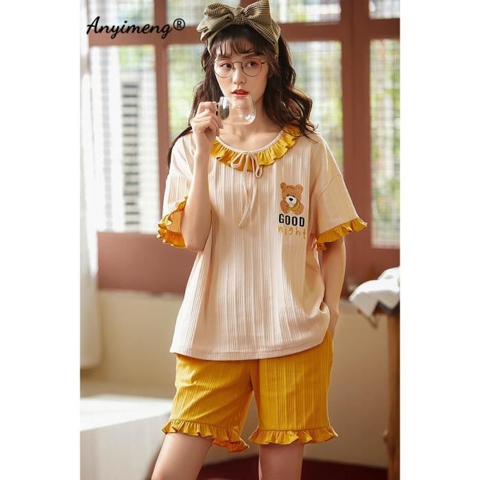 Pyjama sales bermuda femme