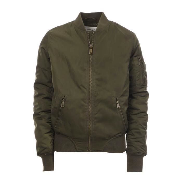 Veste Bomber Kaki Fille Teddy Smith Bandy Kaki Cdiscount Pret a Porter