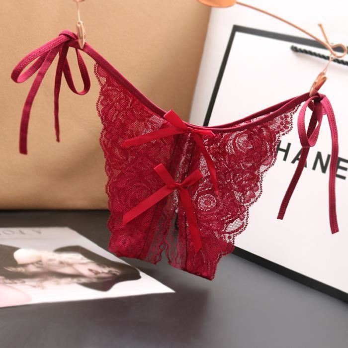 Slip femme avec ouverture sales