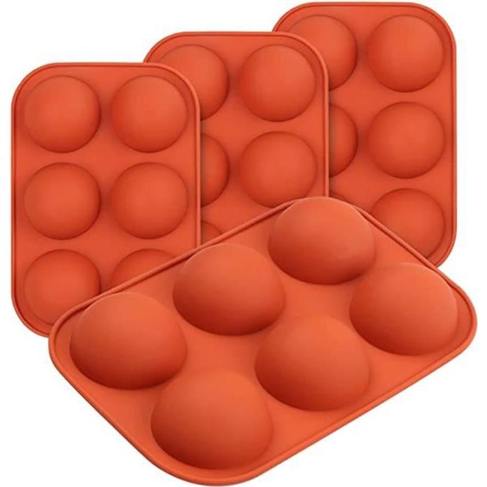 Moule Silicone Gateau Demi Cercle De Jeu De Moule Semi Sphere 6 Trous Pour La Cuisson Dessert 4pcs Cdiscount Maison Moule Silicone Gateau Demi Cercle De Jeu De Moule Semi Sphere 6 Trous Pour La Cuisson Dessert 4pcs Cdiscount Maison
