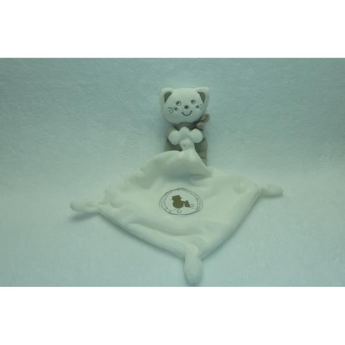 Doudou Chat Peluche Avec Mouchoir Comme Neuf Nicotoy Cdiscount Puericulture Eveil Bebe