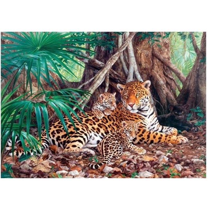 Puzzle Adulte 3000 Pièces Famille de Jaguar dans la Jungle - OTTO -  Collection Animaux Sauvages - Cdiscount Jeux - Jouets