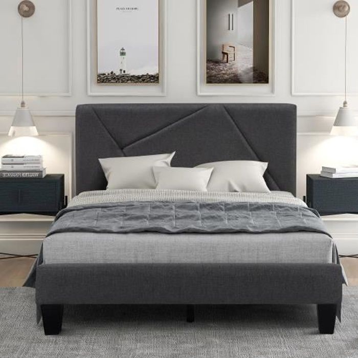 Lit Princesse 90x200 Cm Avec Tête De Lit Couronne LED - Rembourrage PU, Tiroir De Rangement - Pour Fille, Adolescente - 10