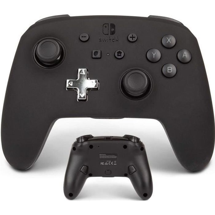 sans fil Pro PowerA avec palettes noire mat pour Switch et switch lite License