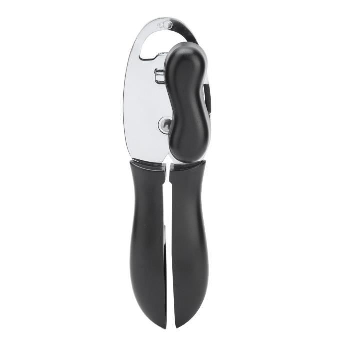 Tupperware Ouvre-Boîte Ergonomique Bord Lisse Blanc Et Noir - Ouvre-Conserve Sans Bords Tranchants