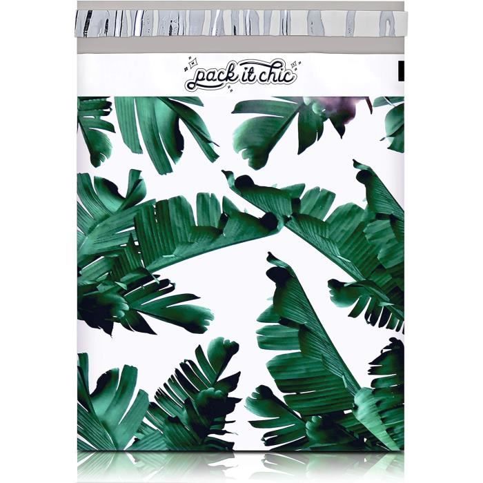 Lot De 100 Sacs D'expédition Poly Mailers 10 X 13 Pouces - Auto-scellants, Légers Et Résistants