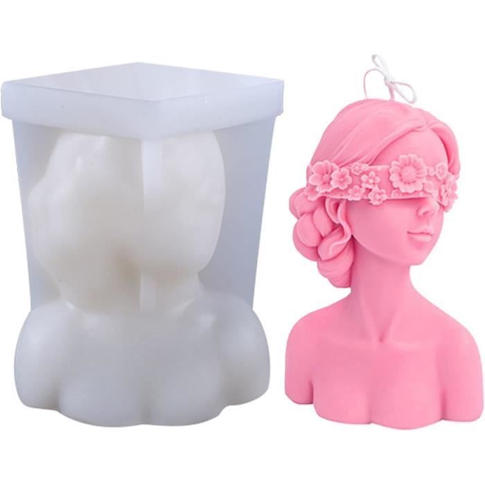 Mumuve Moule Silicone Animal Dessin Animé Pour Résine, Bougie Et Argile