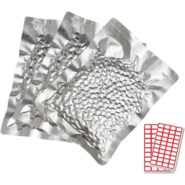 50X Sac Aluminium Alimentaire tanches Scellables paissir Food