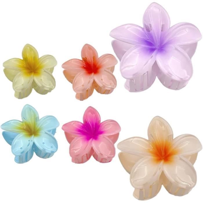 Lot De Pinces à Cheveux En Cuir, Daim Et Bande De Cuir Végétal - Fait Main USA