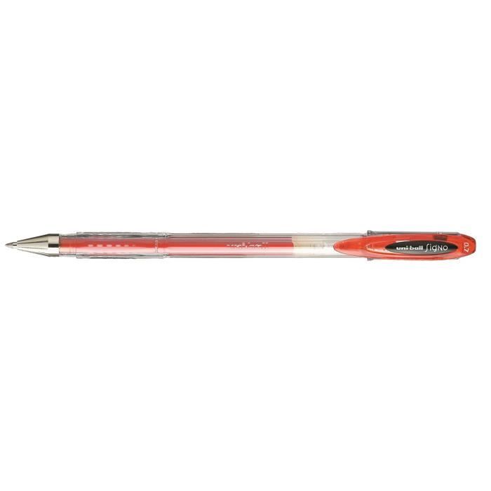 SIGNO Roller Encre Gel Ecriture Moyenne Rouge