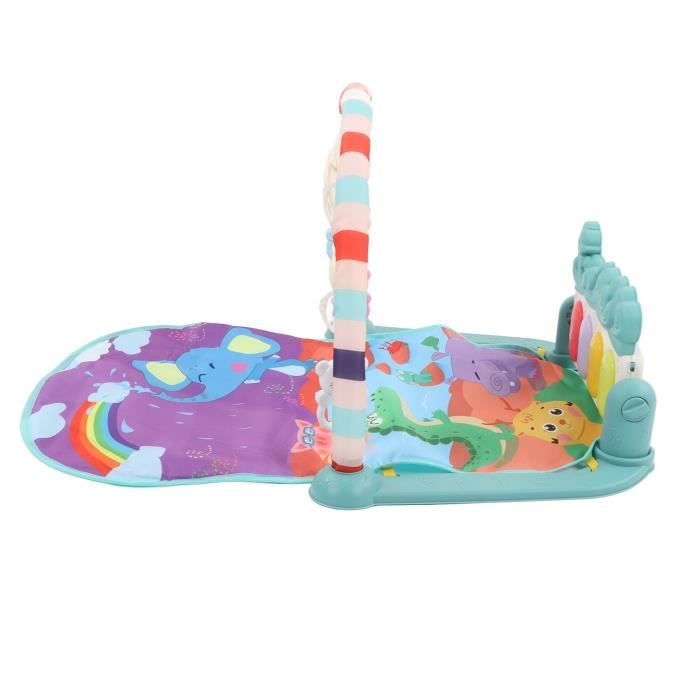 Tapis D'éveil Piano Pour Bébé - Avec Arches De Jeu, Jouets Sensoriels Et Lumières, Pour Nouveau-nés Et Tout-petits