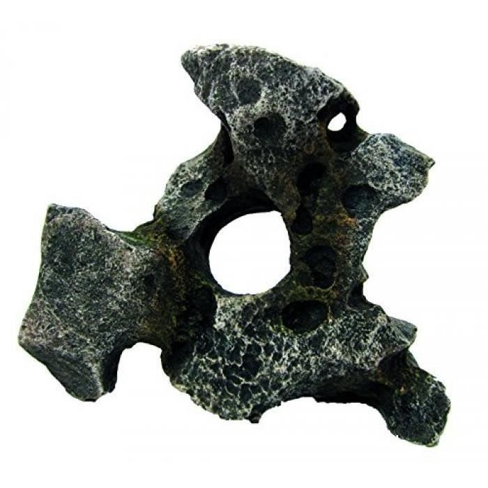 Comparer les prix de WAVE ROCHER DE DÉCORATION ROCHE GALLURA AVEC TROU POUR AQUARIOPHILIE GRIS TAILLE S