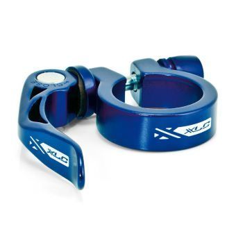 Collier serrage tige de selle XLC - Colour Edition - 31.8 mm - Bleu