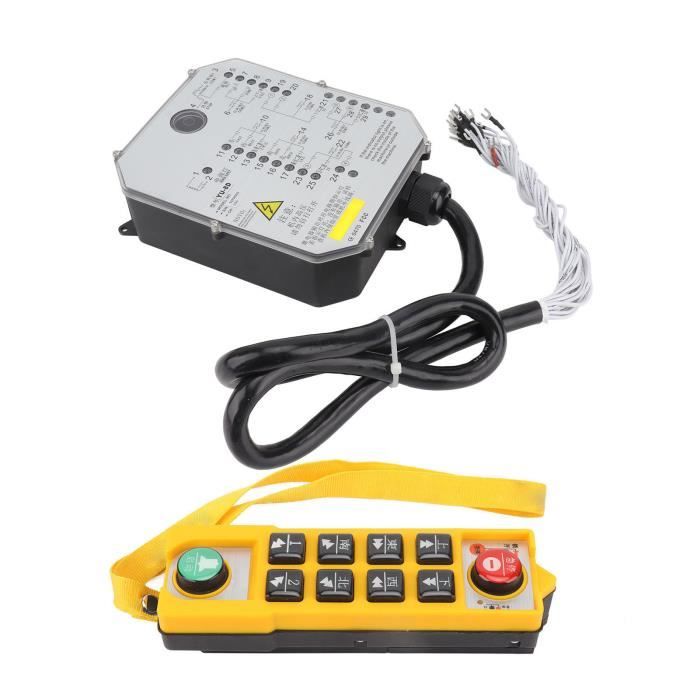 Contrôleur Grue Boîtier ABS IP65 - Station Boutons-Poussoirs Pour Palan, Hayon Voiture Et Commande à Distance