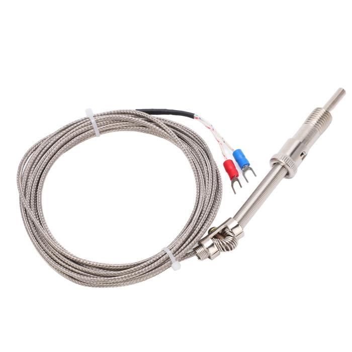 Capteur De Température Thermocouple Type K Pour Imprimante 3D - Câble De 1 Mètre, Filetage M4, Marque Uxcell