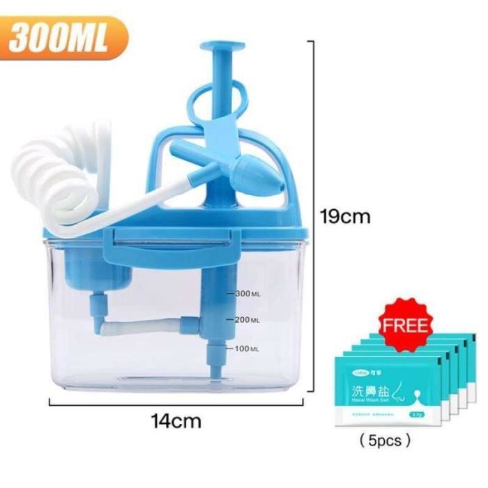 Pot De Nettoyage Nasal SMELEYOU - Pour Adultes Et Enfants - En Plastique, Pratique Et Hygiénique