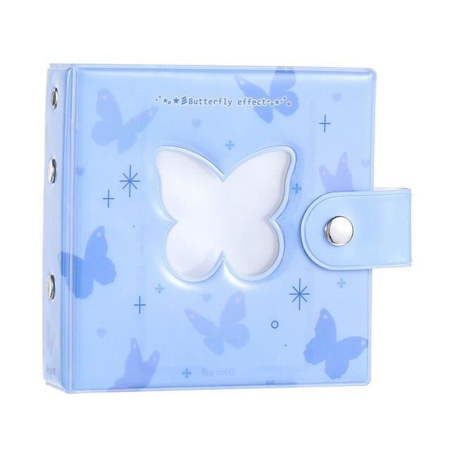 Album Photo Bébé En Tissu Ours - 20 Pages Pour Photos 3 Pouces (7.6 Cm) - Format Compact Avec Dragonne