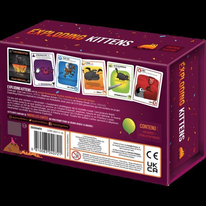 Jeu d'ambiance Asmodee Exploding Kittens Party Pack Edition - Cdiscount ...