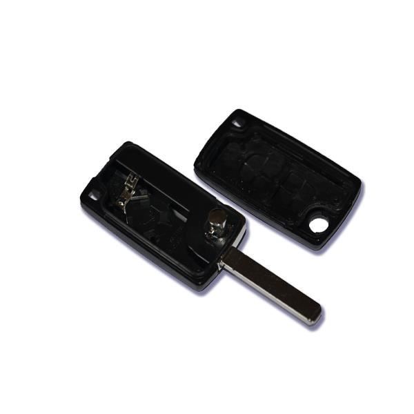 Coque Clé Citroën Berlingo II - Jongo - Télécommande 3 Boutons