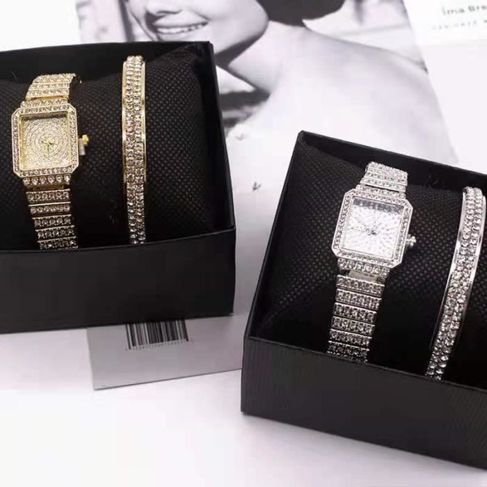 RMEGA Coffret Cadeau Montre Femme Bracelet Femme Montre pour