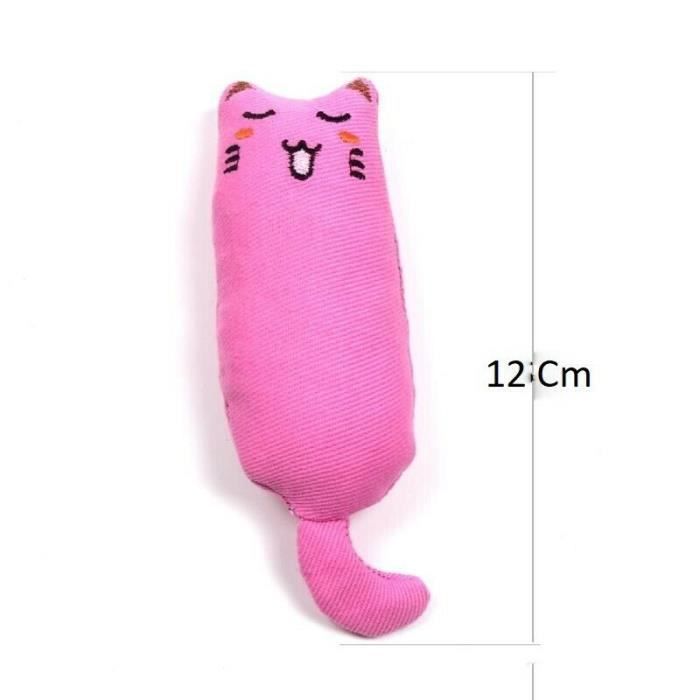 Jouet pour Chat Couleur Noir Doudou a Macher rempli d Herbe a Chat Cataire Menthe Anti Stress Cdiscount