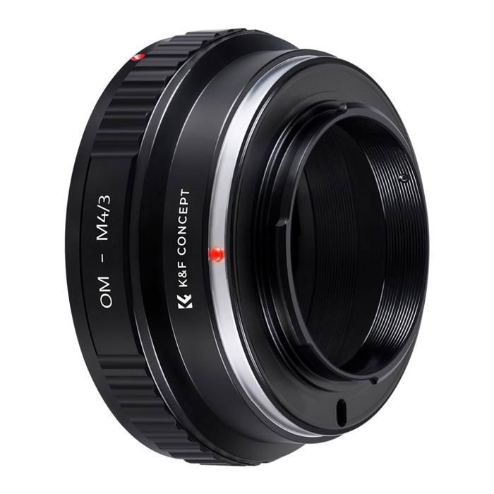 Adaptateur K&F Concept - Objectif Olympus OM Sur Boîtier Canon EOS R - Neuf