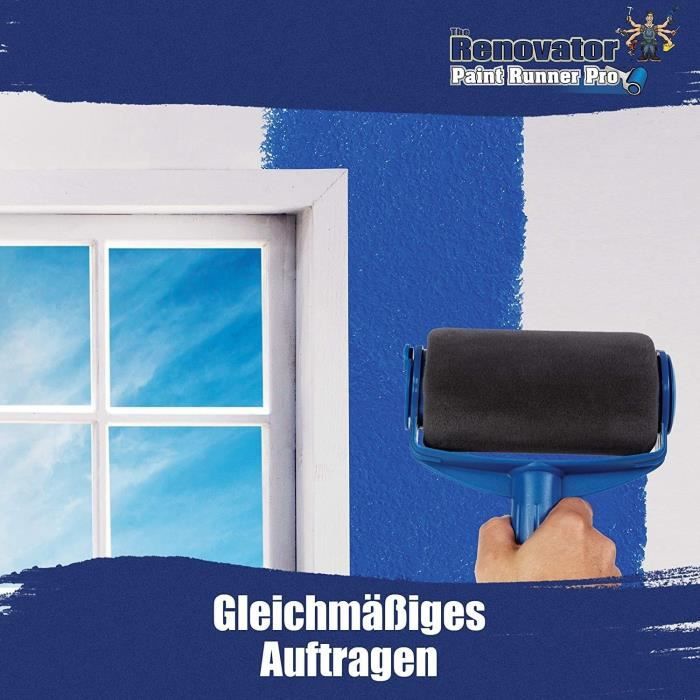 Paint Runner Pro Rouleau De Peinture – Rouleau À Peinture Avec ...