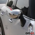 Protection Exterieure - Coques de Rétroviseurs pour Mini One Cooper Clubman Cabrio R55 2x Acier Inox Chromé-2