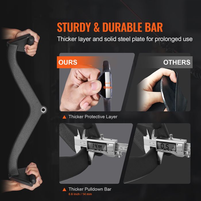 Nebula Barre De Traction Puissance - Accessoire Gym Pour Musculation Dos, Bras, Épaules Et Triceps