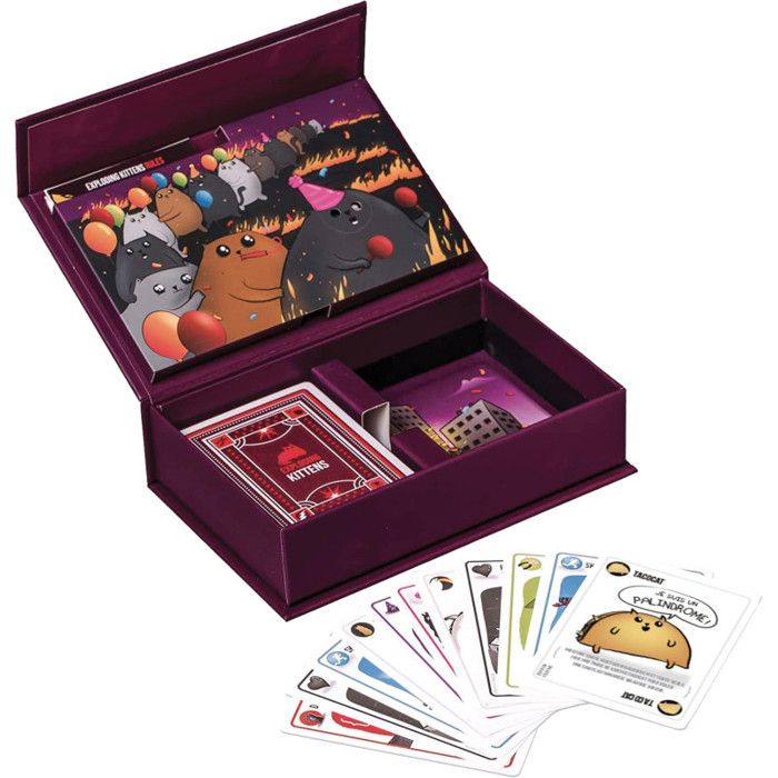 Jeu d'ambiance Asmodee Exploding Kittens Party Pack Edition - Cdiscount ...