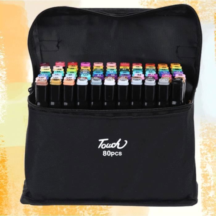 Marqueurs Graffiti Illustration Kit Marqueurs Arrtx ALP 80 Couleurs - Double Pointe Pour Dessin Et Illustration Kit Marqueurs Double Pointe