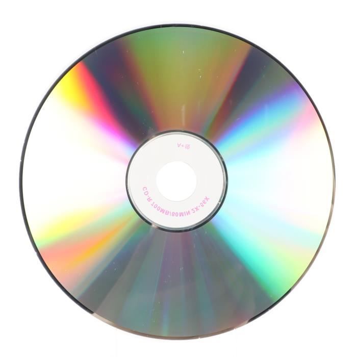 Qiilu CD R 52X 700MB - Graver des Images et Musique - Boite de 10
