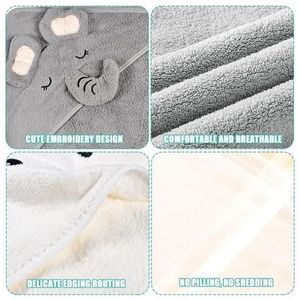 Serviettes de bain pour bébé, serviette douce en corail, couverture à capuche pour nouveau-né Serviettes de bain pour bébé, serviette douce en corail, couverture à capuche pour nouveau-né