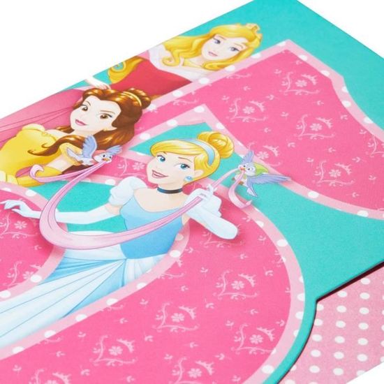 Petite Princesse Girly Carte Kit pour faire 5 x Cartes A6 GRATUIT PREMIÈRE CLASSE LIVRAISON