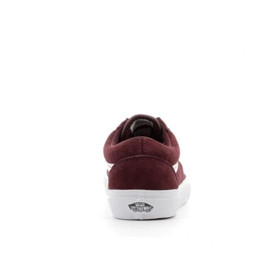 vans bordeaux suede