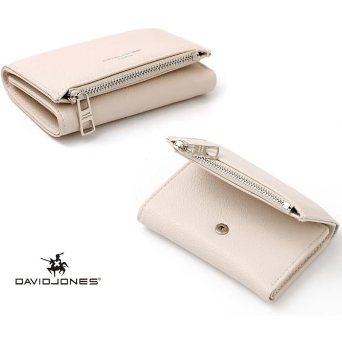 Petit Porte-monnaie David Jones - Occasion, Couleur Noir, Unisexe, Pratique Et Compact