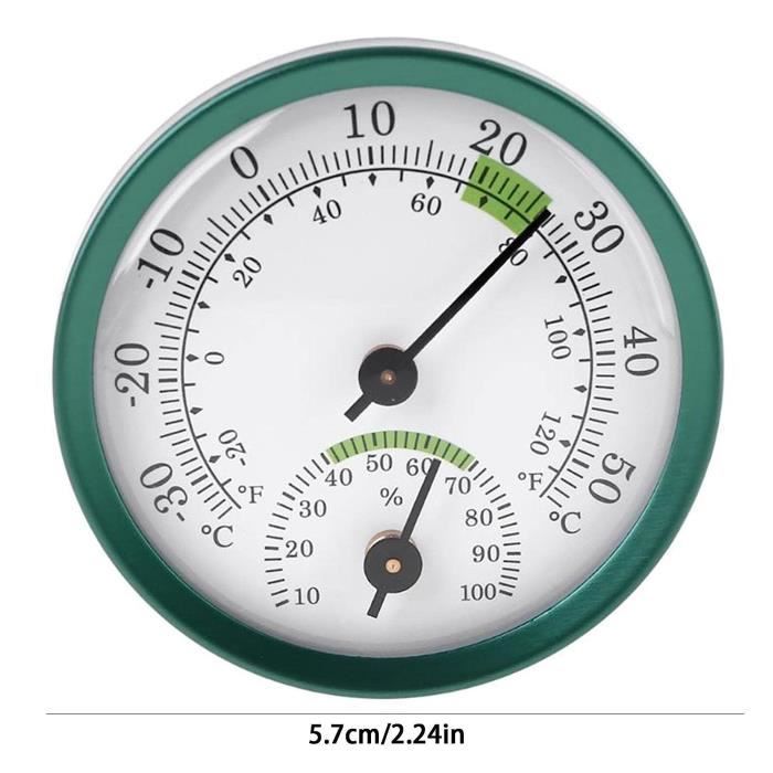 Hygromètre Extérieur  Thermomètre Mural Sans Fil Intérieur-Watch