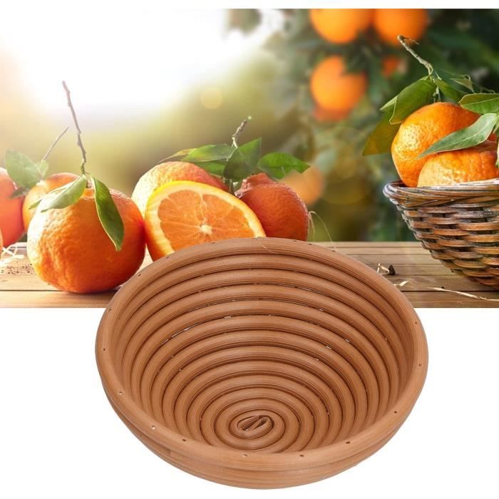 Set Banneton Pain Naturel - 2 Paniers Rotin + Accessoires Pour Faire Son Levain Maison Comme Un Pro