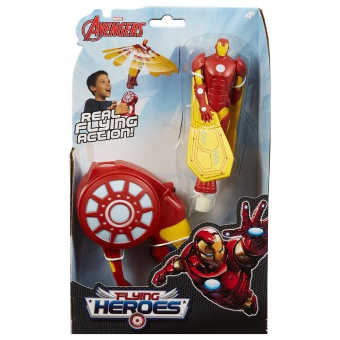 Flying iron man figure on sale