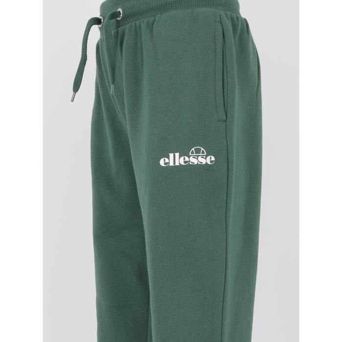 Pantalon de survetement pour garcon Ellesse Davante jnr joggers Vert Taille elastique Logo serigraphie Vert Cdiscount Sport