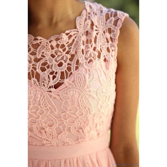 Robes de bal longues sans manches en mousseline de soie élégantes